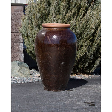 Tuscany FNT40581 Ceramic Triple Vase Complete Fountain Kit Vase Fountain Blue Thumb